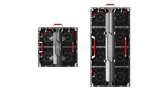 P3.91 Indoor Rental LED Display 3840Hz Refresh Rate Type K 500x1000 Cabinet