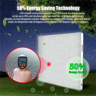 P5.7 Фиксированный наружный светодиодный экран Скорость обновления 3840 Гц 8000cd/M2 Яркость