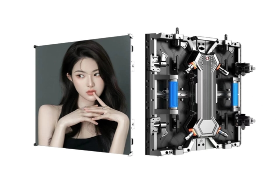 Наружные арендные шкафы с кривыми экранами LED 500x500 мм P3.91 P2.976 P2.604 для мероприятий